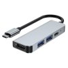 TECH-PROTECT V2-HUB ADAPTER 4IN1 GREY